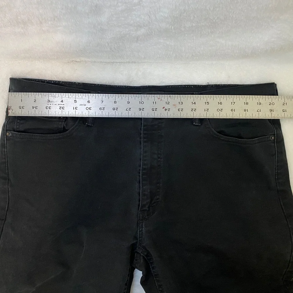Levis 541 Mens 40 x 32 Black denim Jeans‎ Straight leg